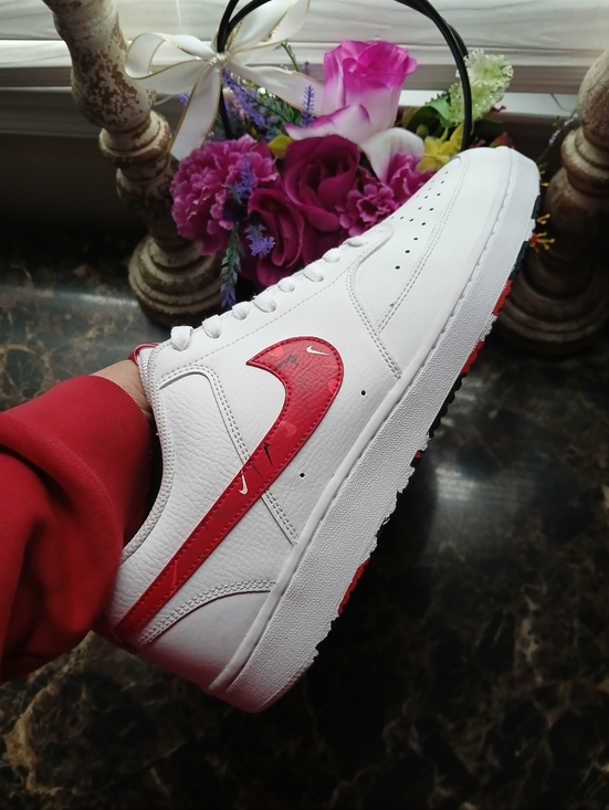 Nike Cort Vision Low Swoosh Print Streetwear/Lifestyle Athletic Shoes 12 Men